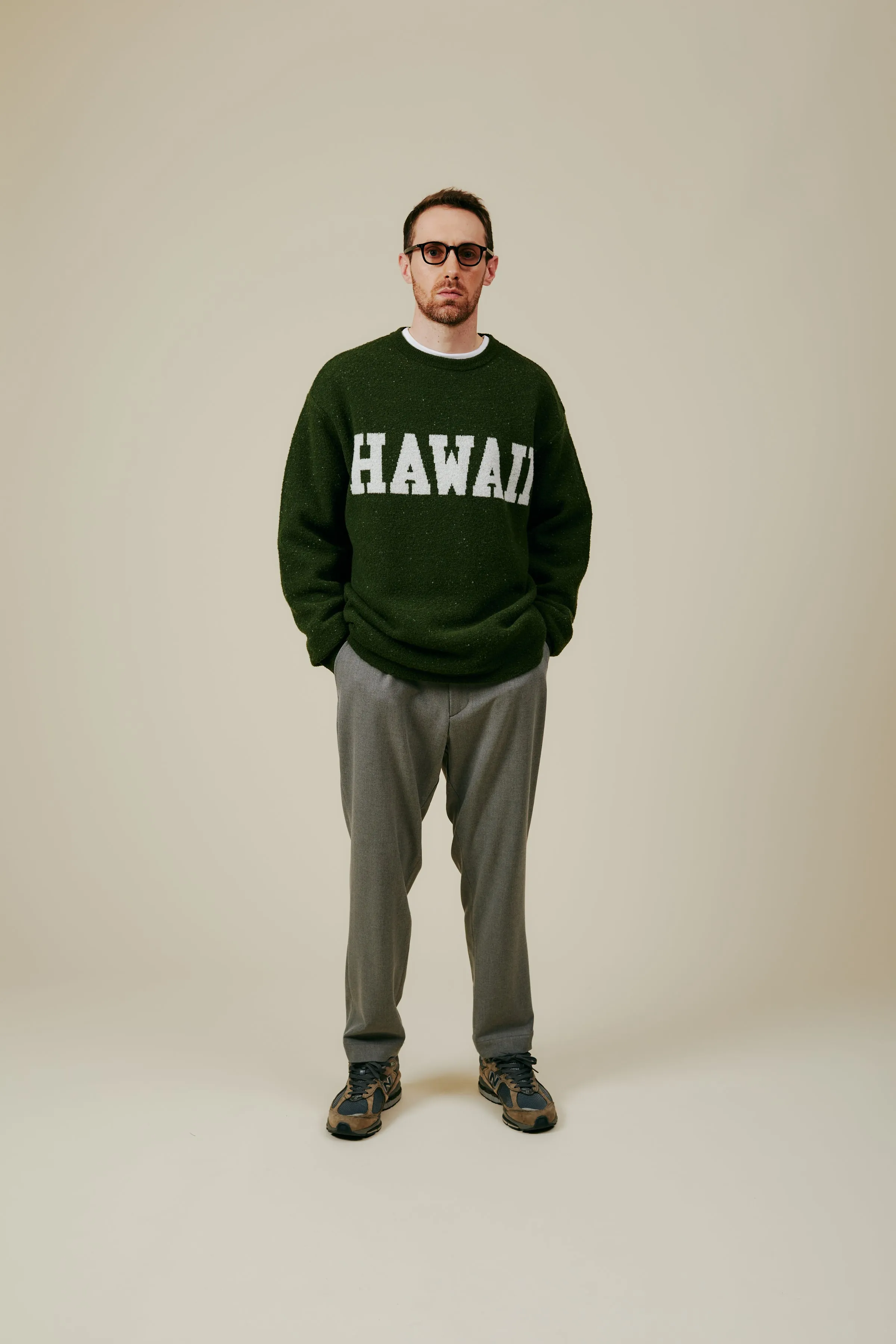 Boucle Crewneck Knit（HAWAII）