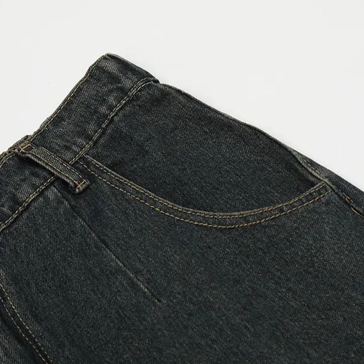 Classic Star Splicing Jeans