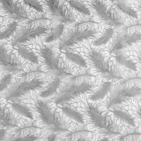 Fashion Embroidered Mesh - AGATHA - 002 - Grey