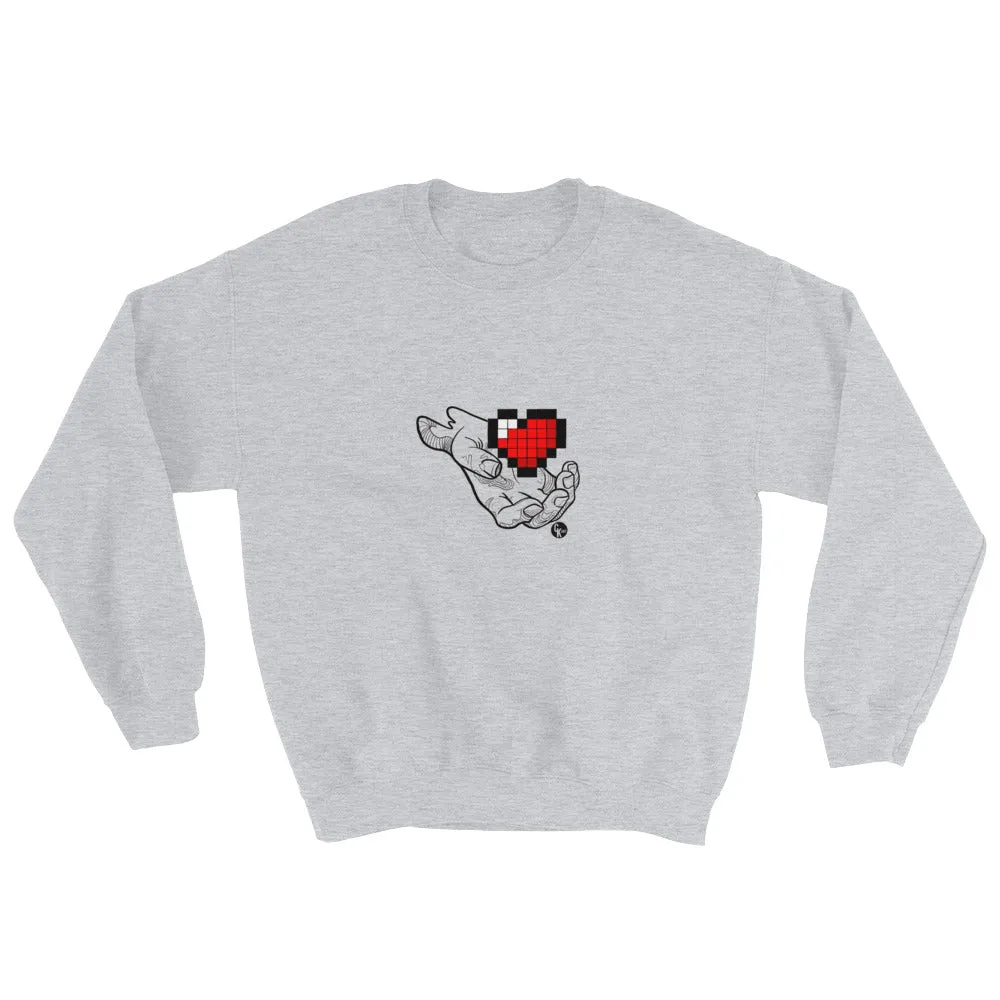 Heart Hand Sweatshirt