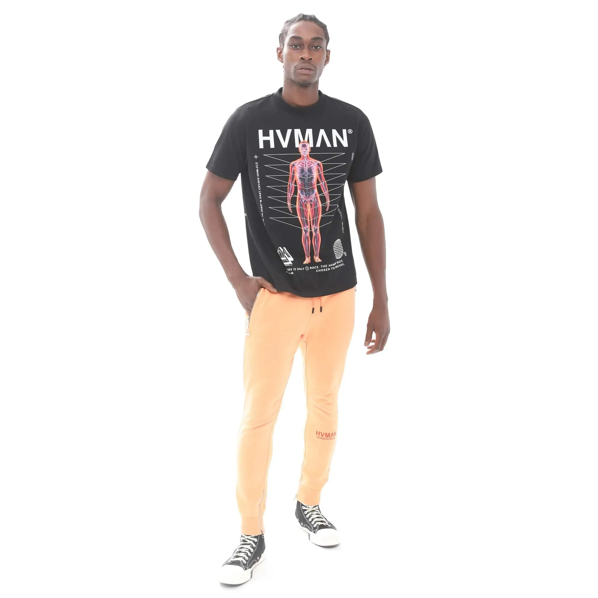 Hvman - Novelty Tee "Hvman Programming" - Cotton Stylish Graphic Tee