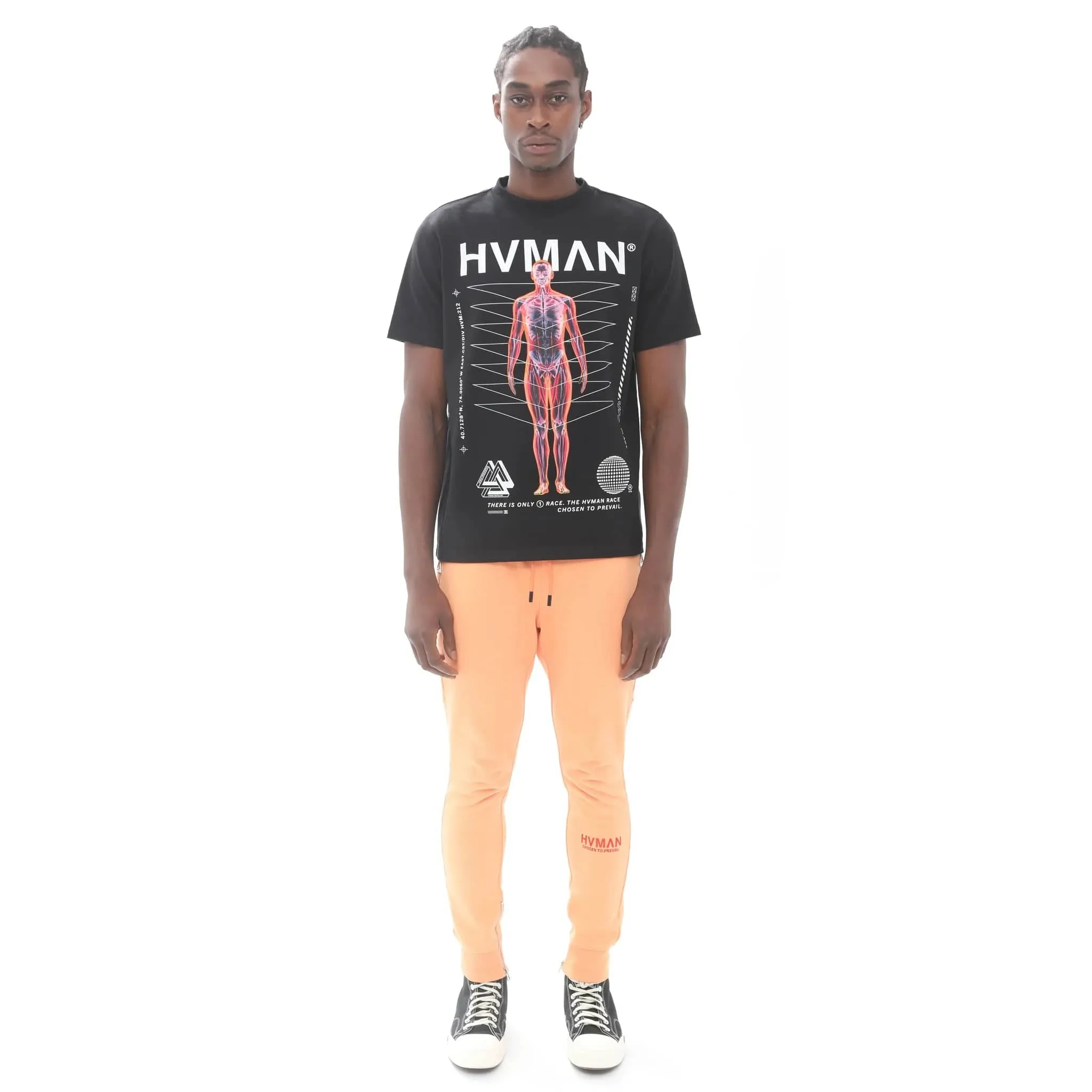 Hvman - Novelty Tee "Hvman Programming" - Cotton Stylish Graphic Tee