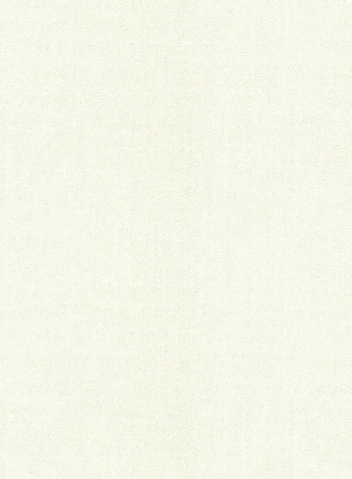 Ivory Double Gurkha Wool Trousers