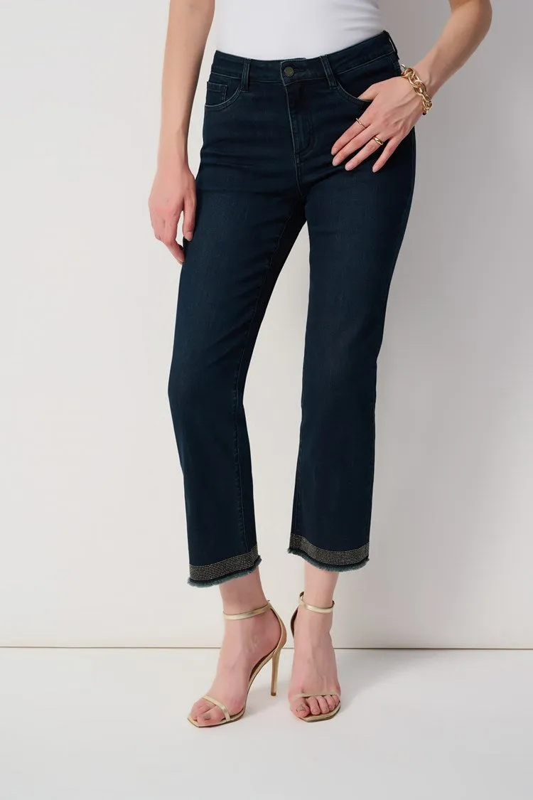 Joseph Ribkoff Classic Straight-Leg Repreve Jeans 251931