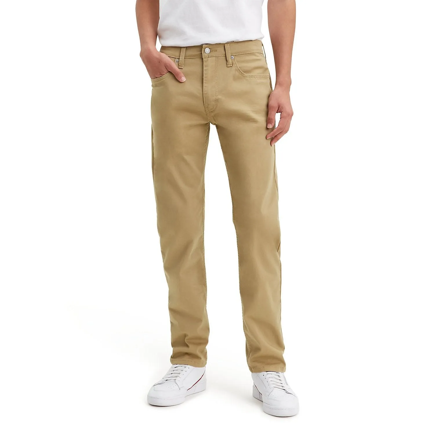 Levi's Men's 502 Regular Stretch All-Season Tapered Fit Technical Canvas Jeans
