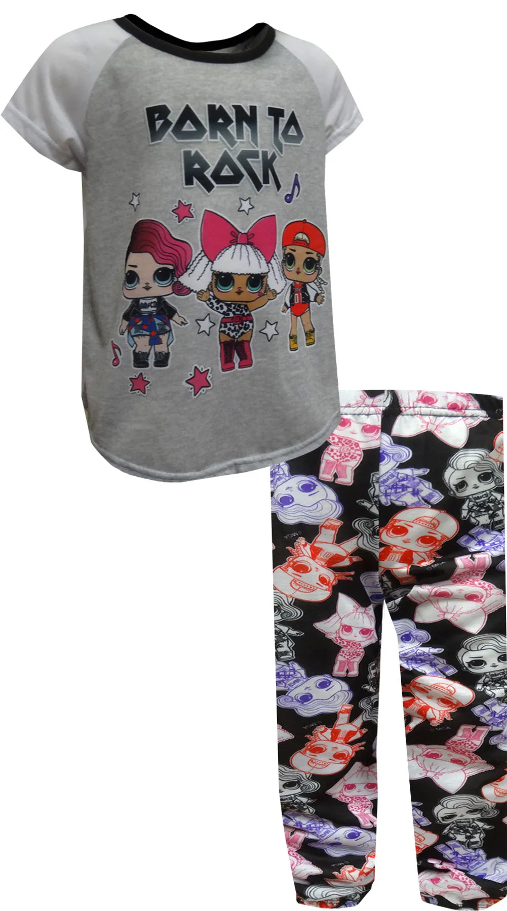 LOL Surprise Born To Rock Pajama Set