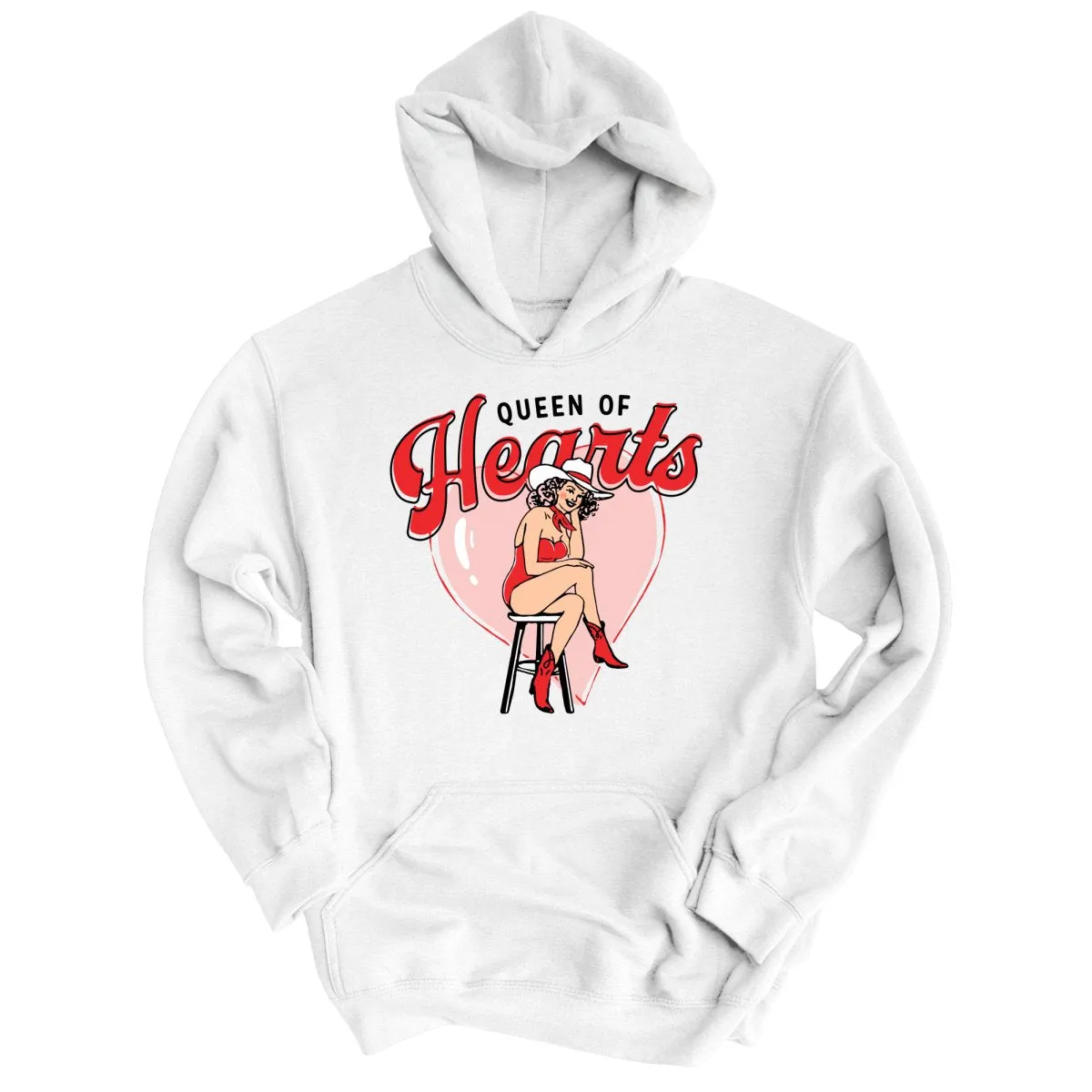Queen Of Hearts Hoodie