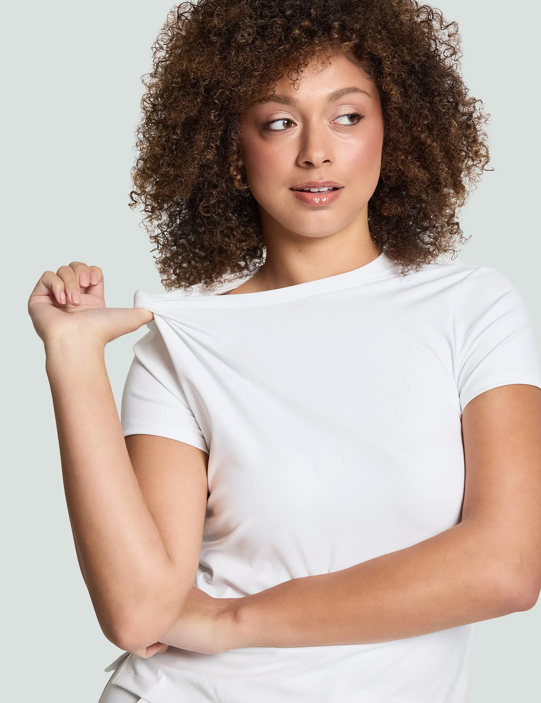 Signature Luxe Tee - White