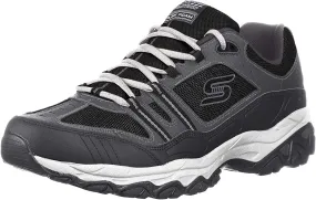 Skechers Men's After Burn Memory Fit - Strike Off Lace-Up Sneaker