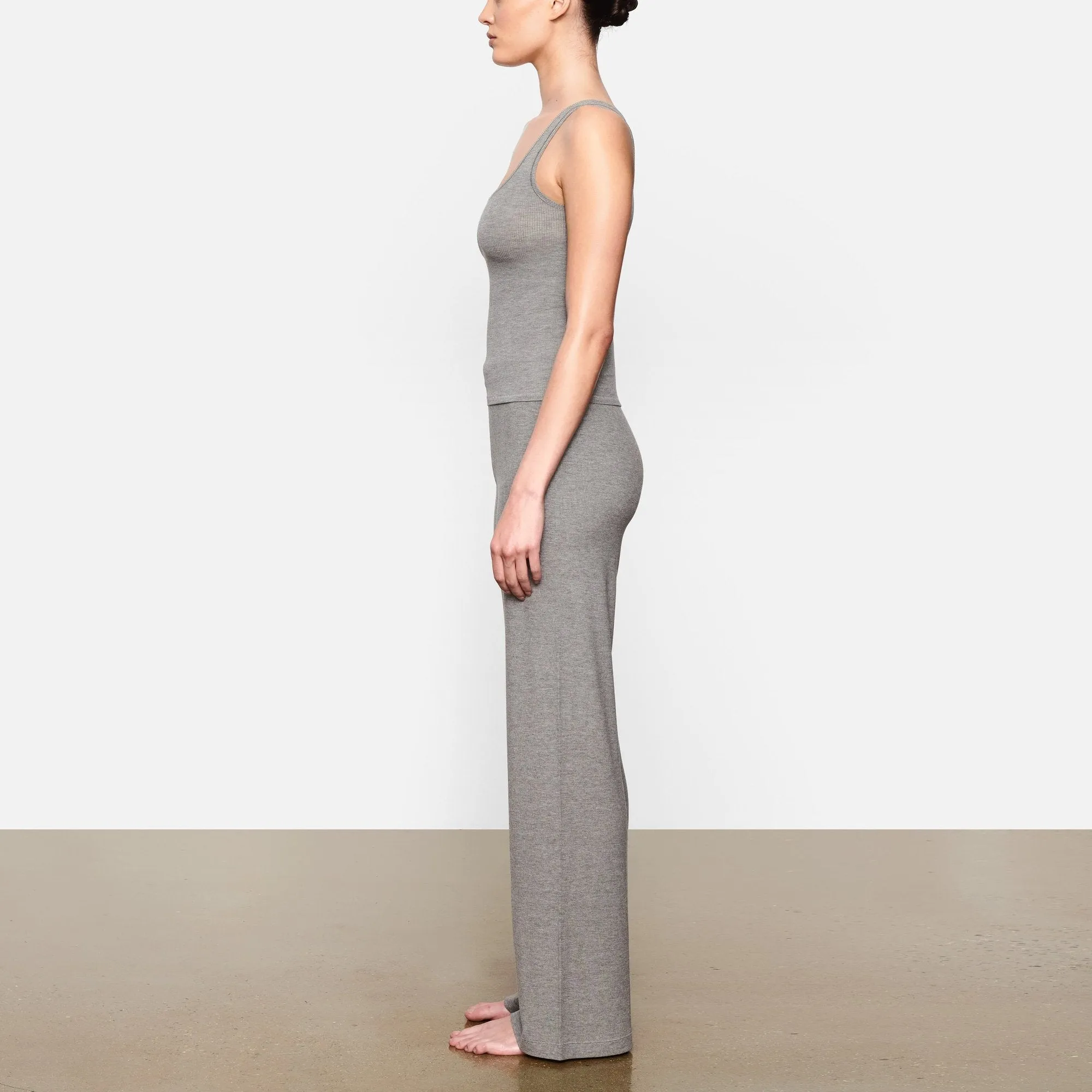 SOFT LOUNGE TANK | HEATHER GREY