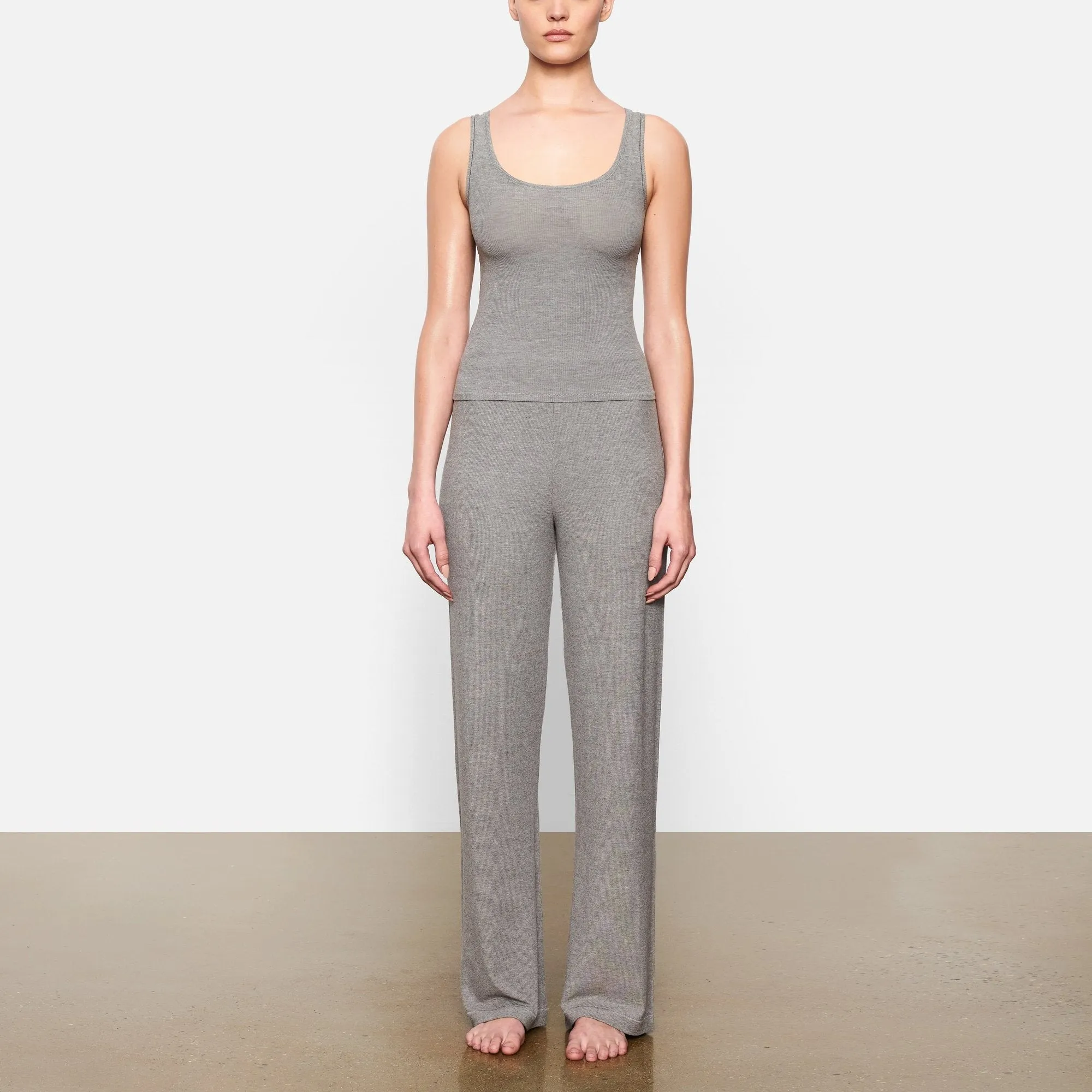 SOFT LOUNGE TANK | HEATHER GREY