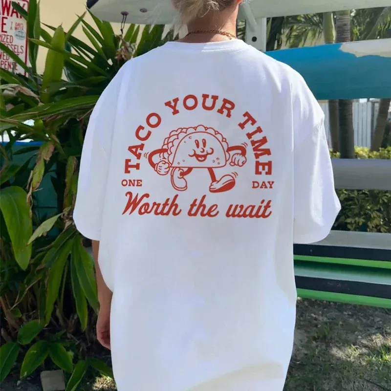 Taco Your Stylish Time Graphic Tee