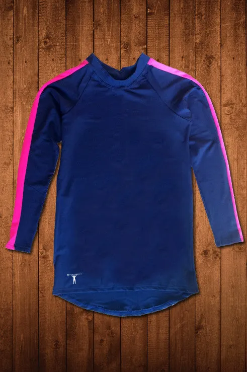 TwRC LS COMPRESSION TOP (DARK BLUE)