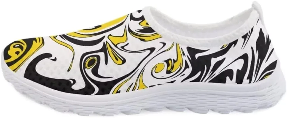 Unisex Walking Shoes Men Women Casual Sneakers Athletic Workout Travel Mesh Flat Shoes