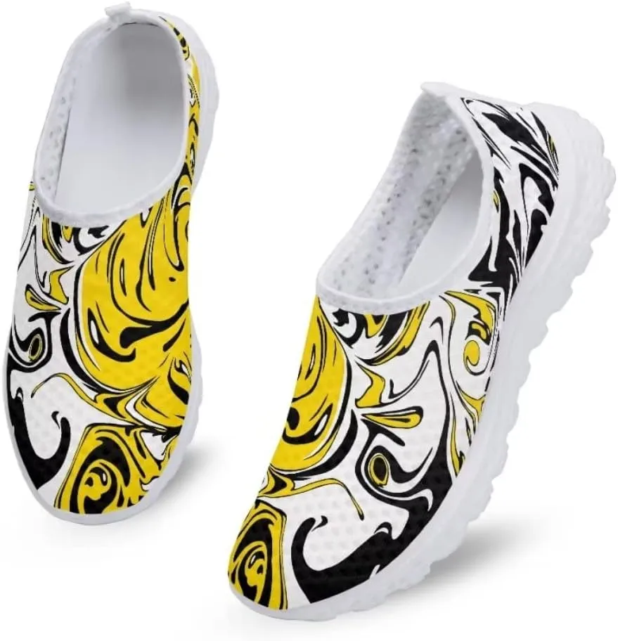 Unisex Walking Shoes Men Women Casual Sneakers Athletic Workout Travel Mesh Flat Shoes